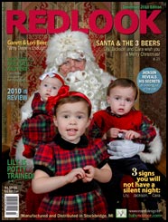 Magazine Holiday Card Example